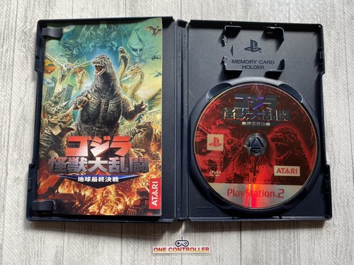 SONY PlayStation PS 2 & 3 Godzilla Save the Earth Kaiju Dairantou from Japan - Picture 3 of 6