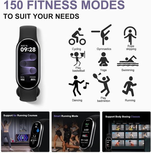 M8 Smart Bracelet Band Heart Rate Blood Pressure Tracker Fitness Smart Watch New - Picture 5 of 14