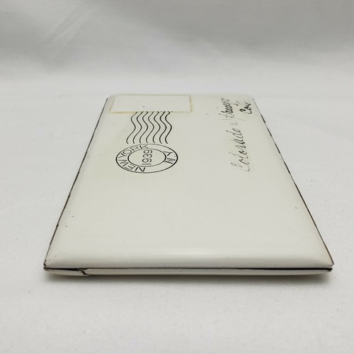 Vintage Harry Richman Postal Letter Cigarette Case H.R.N. Co. Made in USA - Picture 5 of 12