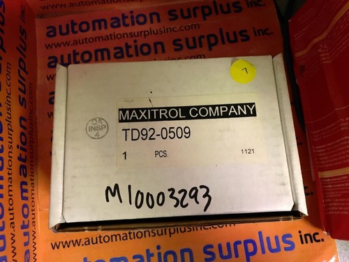 MAXITROL TD92-0509 REMOTE TEMPERATURE SELECT WITH DIAL 50°-90°F NEW QUANTITY!! - Picture 3 of 3