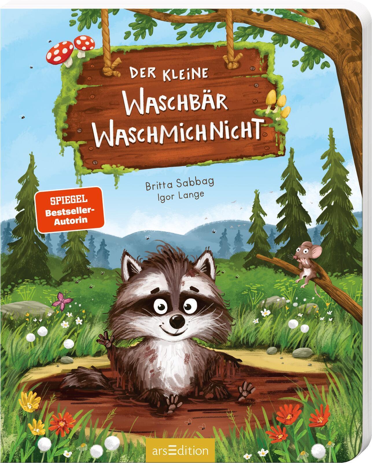 Thumbnail - Britta Sabbag | Der Kleine Waschbär Waschmichnicht - Pappeausgabe |