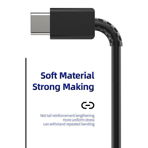 Fast Charger Cable PD Super USB-C to USB-C Charging Dual Type C Data Sync Lead - Picture 5 of 13