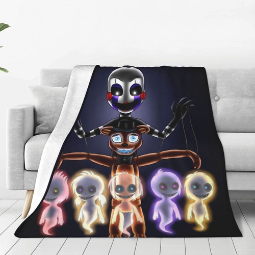 Five Nights at Freddy's FNAF Soft Warm Flannel Throw Blanket for Couch Bed Sofa - Picture 29 of 41