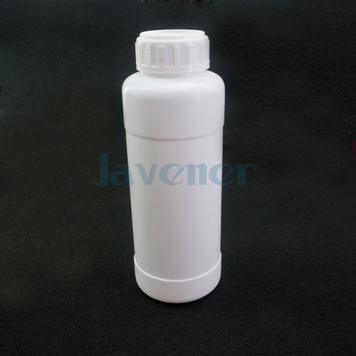 Botella de HDPE fluorado de 500 ml resistencia química laboratorio ciencia - Imagen 1 de 6