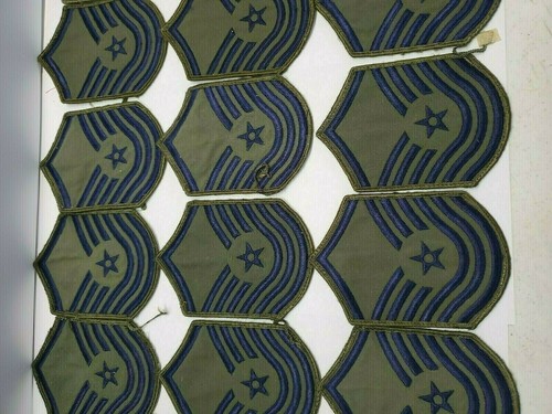 20 USAF Patch SMSGT Stripe Subdued Old Style - Picture 3 of 7