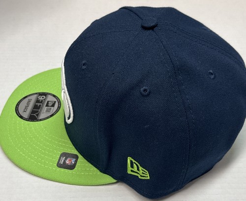 NEW ERA 950 NFL BASIC SEATTLE SEAHAWKS SNAPBACK CAP HAT GORRA - Picture 2 of 4