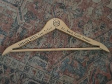 Vintage Wood Hanger SHERATON Coast to Coast US Hawaii Canada Overseas