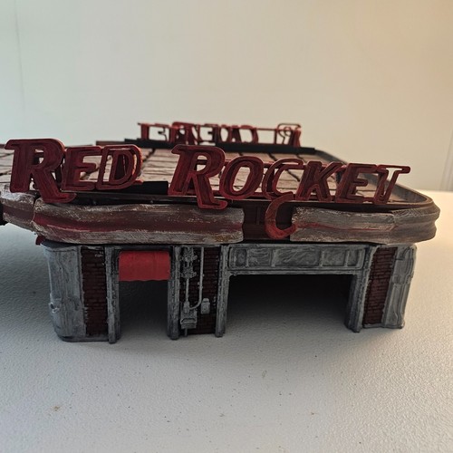 Fallout Red Rocket Diorama - Wasteland Style Custom Display - handbemalt - Bild 2 von 16