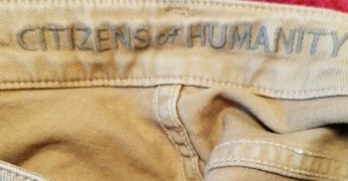 CITIZENS OF HUMANITY Jeans Gr. 31 Senfgelb Stretch Damen Neuwertig - Bild 6 von 8