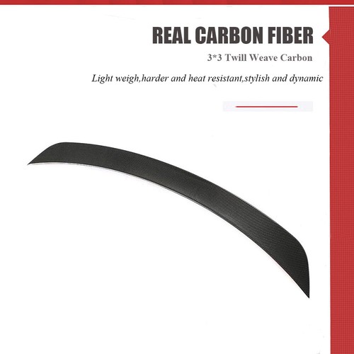 For Mercedes Benz GLC Class W253 C253 GLC43 GLC63 Carbon Rear Trunk Spoiler Wing - Picture 8 of 15