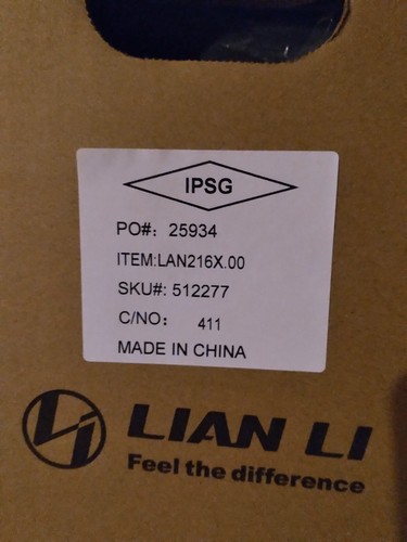 Lian Li Lancool 216X Black (NON-RGB) Airflow Focus PC Mid Tower Case Mini E-ATX - Picture 4 of 8
