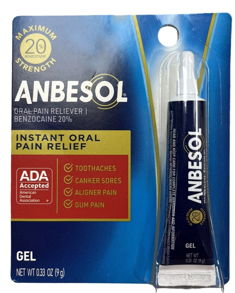 Anbesol Gel Maximum Strength, Instant Oral Pain Relief, , 42 OFF