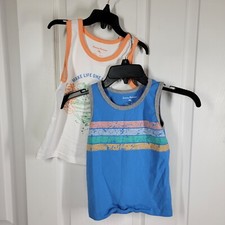 Lot of 2 Tommy Bahama Boys Tank Top Size XS 4 EUC