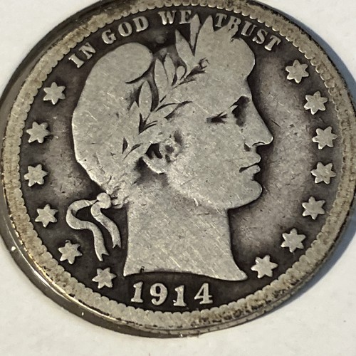 1914 s barber quarter - Picture 4 of 6