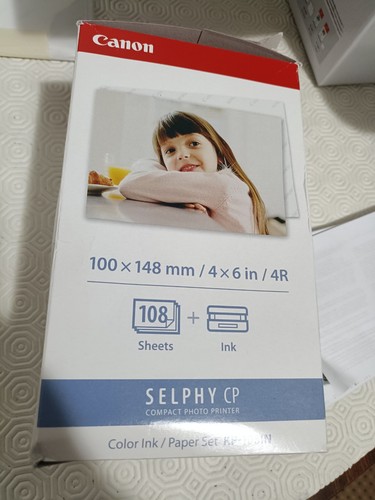 Canon Selphy CP1500 + batteria + 80 fogli - Afbeelding 2 van 2