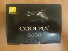 Nikon COOLPIX S630 12.0 MP Digital Camera - Jet black (Kit w/ Not Applicable...
