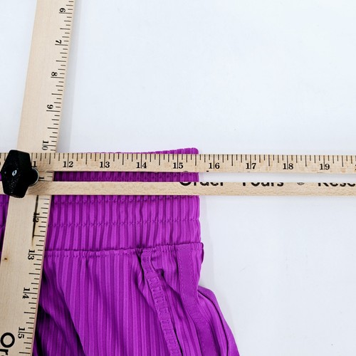 Adidas Pacer Rib Shorts Training Damen MEDIUM M Purple Burst Aeroready NEU - Bild 8 von 10