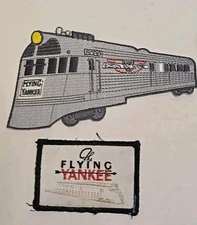 Vintage Boston And Maine Railroad Flying Yankee Patches