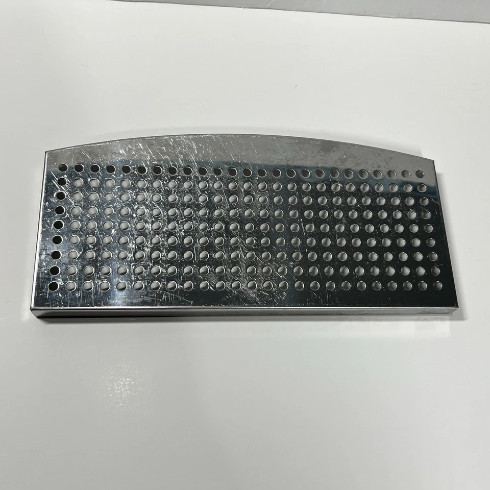 Bandeja de Goteo Delonghi Plateada EC702 Máquina Expresso Rejilla de Acero Inoxidable 10" x 4" Foto 2 de 4