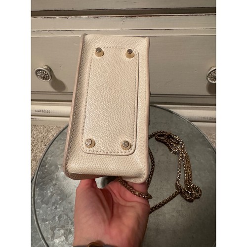 Furla Metropolis Mini Crossbody Bag Ivory W/Gold Hardware - Picture 3 of 6