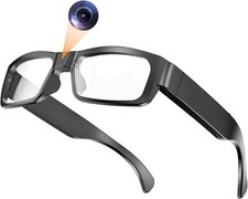 Smart Glasses with Camera 64GB Card HD1080P Video Glasses Standalone Video