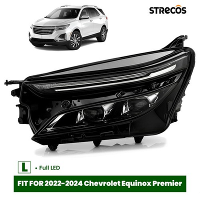 #ad #ad Full LED Headlight For 2022 2024 Chevrolet Equinox Premier Projector Driver Side $195.00