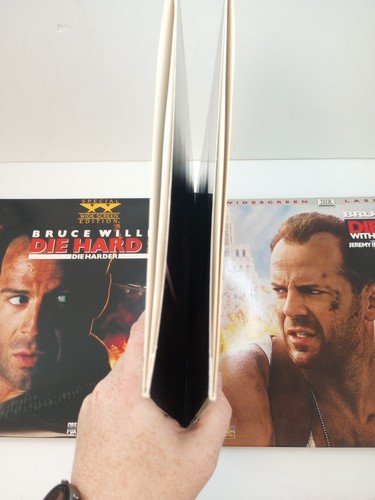 Die Hard Trilogy Widescreen Laserdisc LD Lot of 3, 1, 2, With a Vengeance Willis - Picture 4 of 16