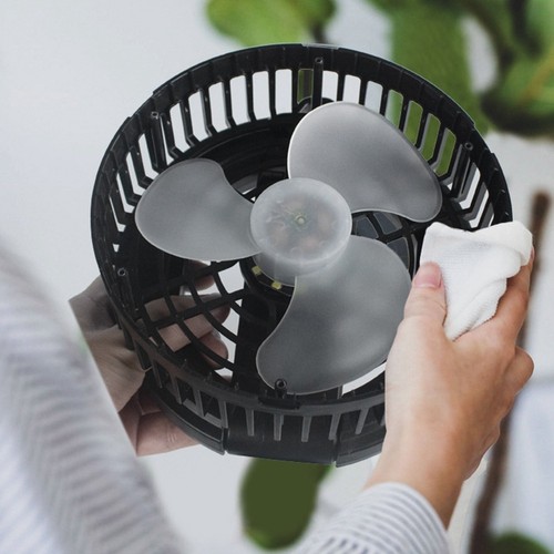 Camping-Ventilator, Tragbar, Wiederaufladbar, mit Lampe, Zusammenklappbarer2576 - Bild 2 von 6