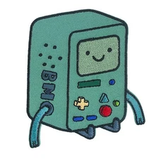 Patch - C&D Visionary - Adventure Time BMO 3.8"x3.8" Iron-On Embroidered