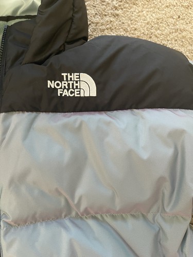 The North Face Mädchen Gotham Daunenparka Große 14/16 blau frost irisierend NEU - Bild 9 von 9
