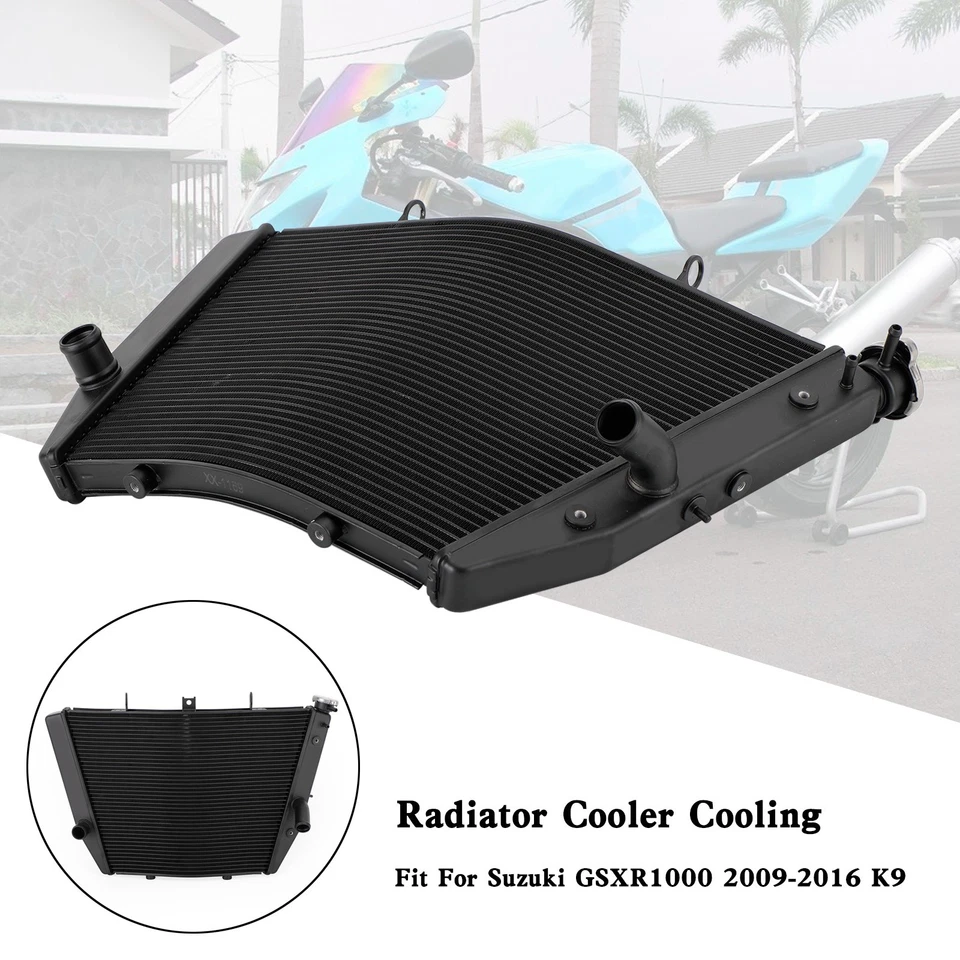 Engine Radiator Cooler Cooling For Suzuki GSXR1000 GSX-R1000 2009-2016 K9 — 第 4/4 张图片