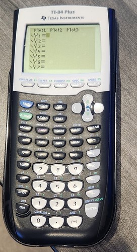 TI-84 Plus Graphing Calculator Texas Instruments Tested Works