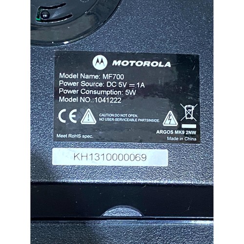 Motorola MF700 Digital Photo Frame Black 7" Colour Display Portable with Adapter - Picture 8 of 18