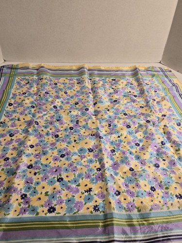 Vintage Glentex Blumen Schal - Bild 4 von 5