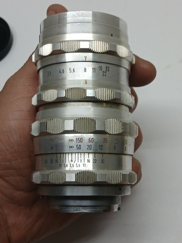 Ein Schacht München Travenar 135mm F3.5 Kamera Objektiv 25389 - Bild 8 von 10