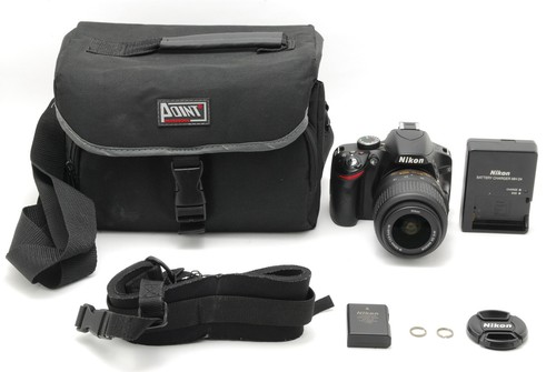 *N MINT S/C 6034* Nikon D3200 24.2MP Digital Camera w/18-55mm F3.5-5.6G VR Lens