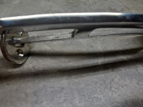 Lavi 2" Glossy Solid Stainless Steel Bar Mount Bracket 44-402/2 (Bracket Only) - Picture 9 of 10