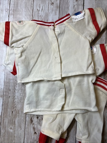 Cabbage Patch Kids CPK CINCINNATI REDS Baseball Jersey 2 Tops Pants Doll Clothes - Picture 4 of 10