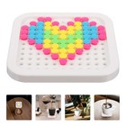 1 Set DIY Puzzle Coaster Office Home Tisch Coaster Jigsaw Cup Coaster Cup Matte