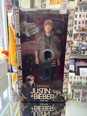 Brandneu Justin Bieber singende Puppe in Schachtel Hit Song ''Baby''