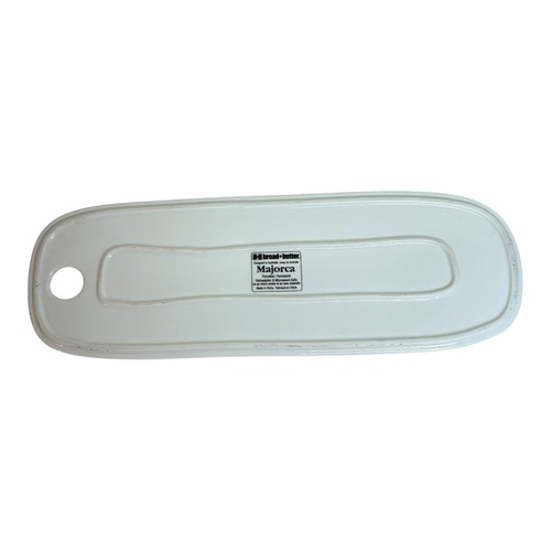 Bread and Butter Majorca Porcelain Charcuterie Board Cheese Serving Platter  - Picture 5 of 6