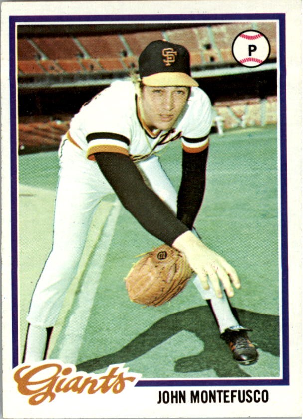 1978 Topps #142 John Montefusco - EX