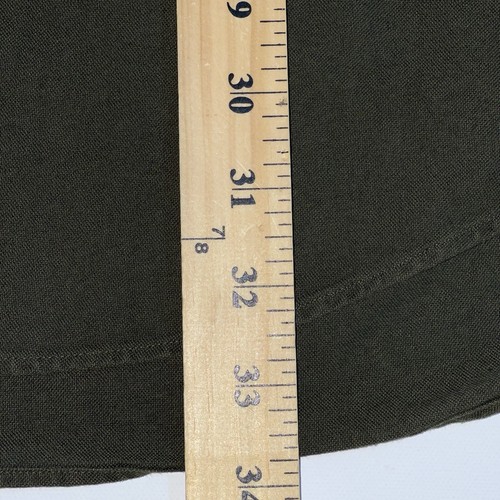 Polo Ralph Lauren Blake XXL Olive Green Button Down Shirt Cotton Long Sleeve - Picture 2 of 9