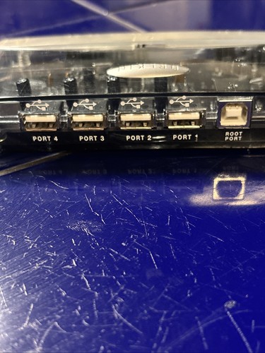 Belkin USB 4 Port Hub F5U021 - Works - Picture 3 of 5