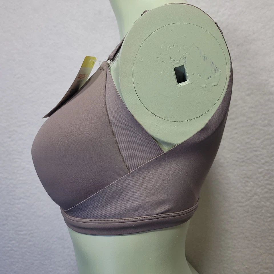 Sujetador Warner's RN2231A sin efectos secundarios sin cables talla mediana 36C gris Foto 2 de 4