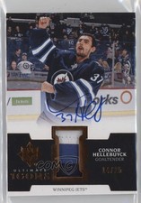 2019-20 Ultimate Collection Icons Jersey Copper /25 Connor Hellebuyck Patch Auto