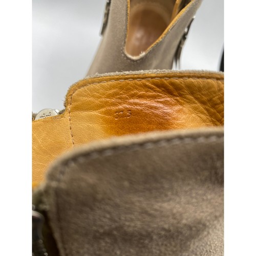 Stivaletti Rag & Bone Margot scamosciati tortora taglia 37,5/7 - Foto 4 di 7