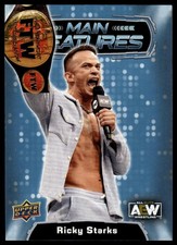 2022 Upper Deck AEW Ricky Starks #MF-33 Main Features