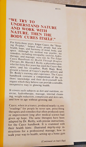 The Edgar Cayce Handbook for Health through Drugless Therapy (1975,Hardcover)1st - Picture 4 of 6