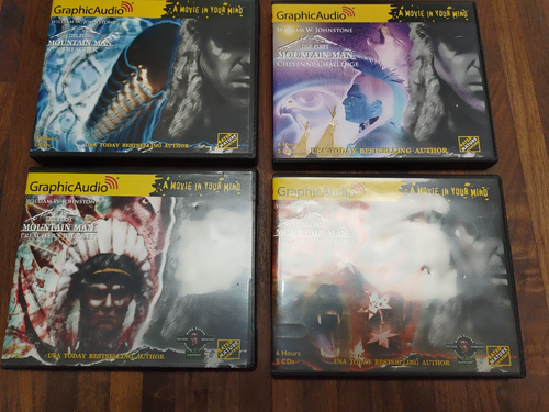 The First Mountain Man - William W Johnstone - Graphic Audio Lot Of 4 Action